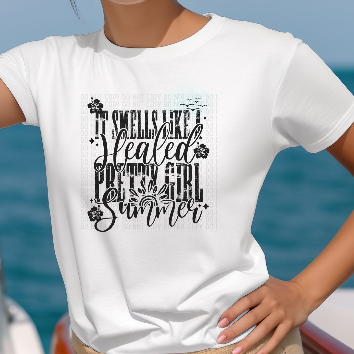 Hot Ghoul Summer Tshirt- Pretty Girl Summer