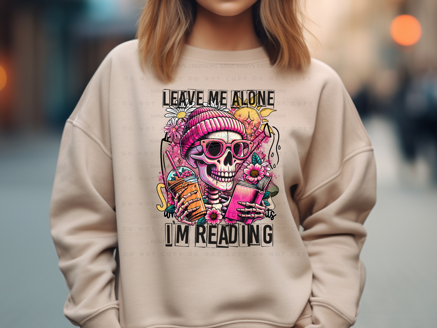 Leave Me Alone I'm Reading Sweatshirt