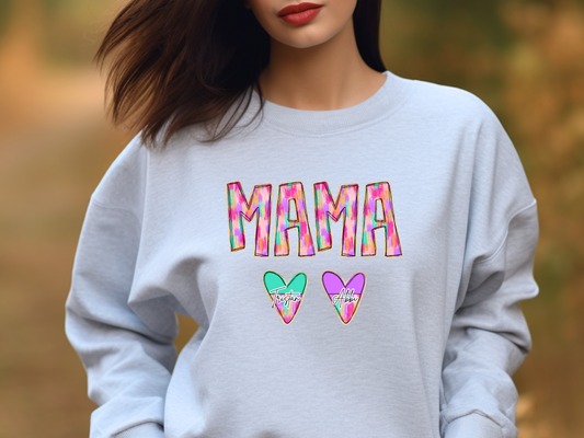 Brush stroke Mama Sweatshirt