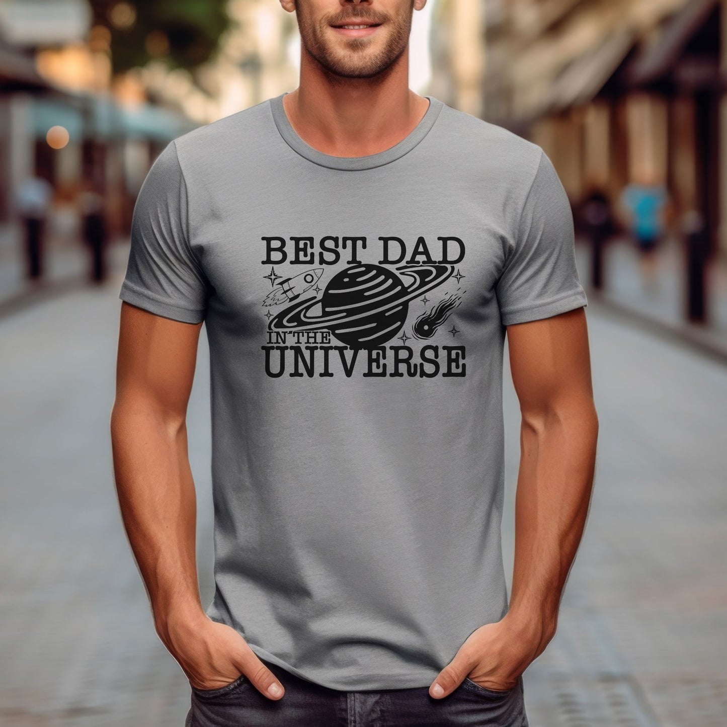 Best Dad in the Universe T-shirt