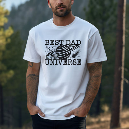 Best Dad in the Universe T-shirt